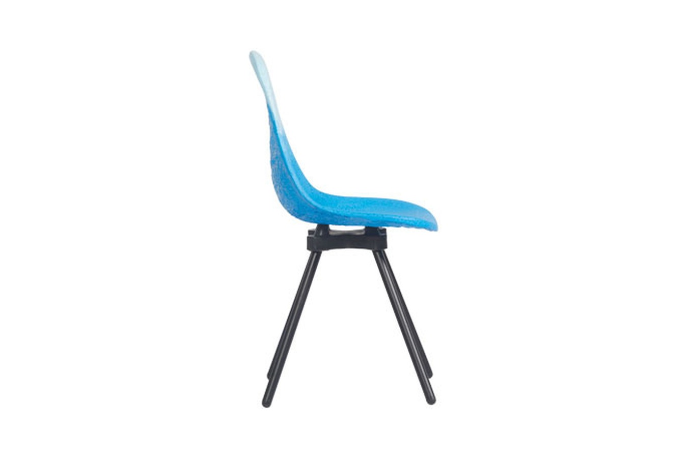 Illustration 3 du produit Chaise Gravêne Métal Bleu-Ciel