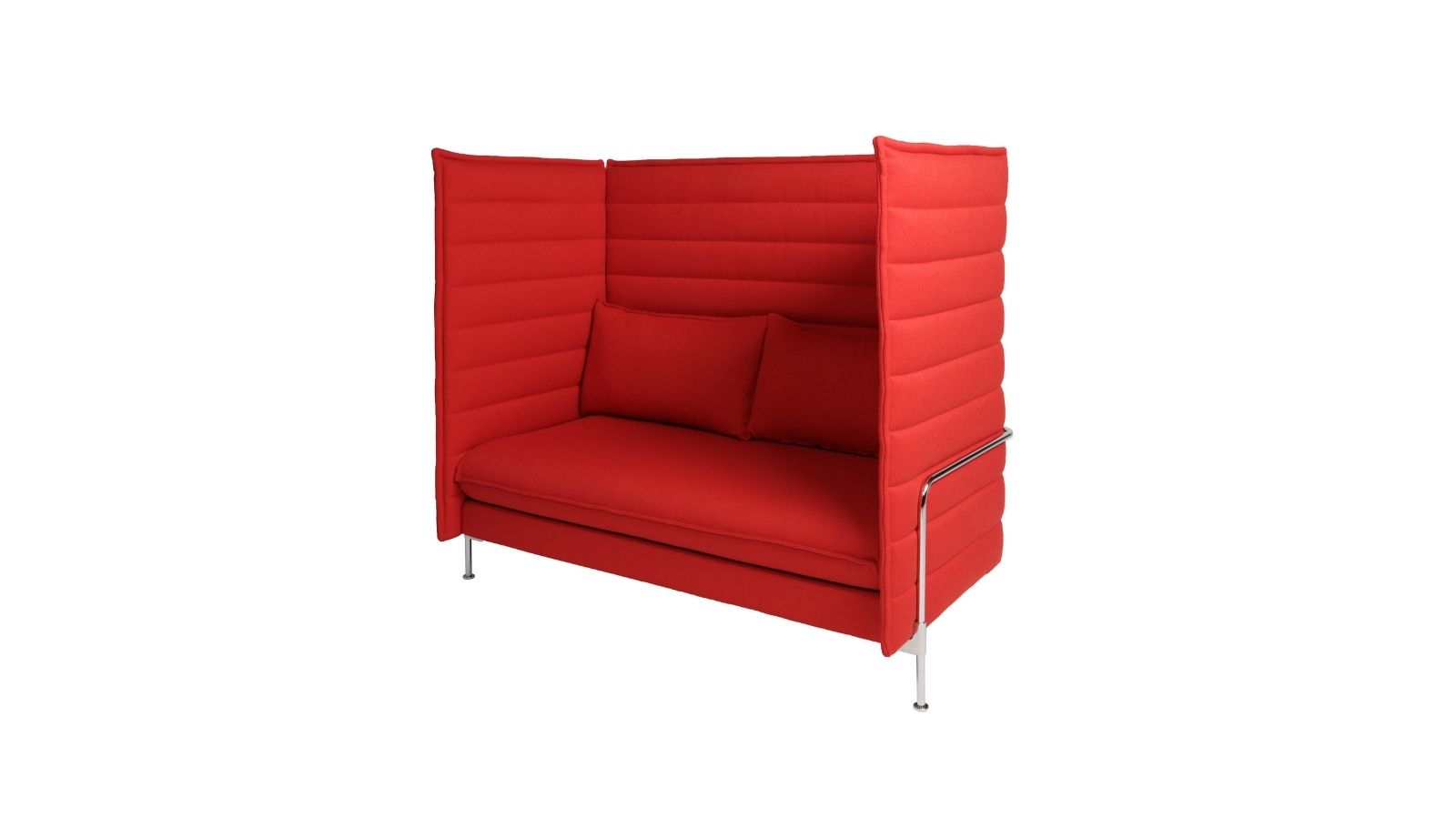 Illustration 2 du produit High Alcove Sofa Red