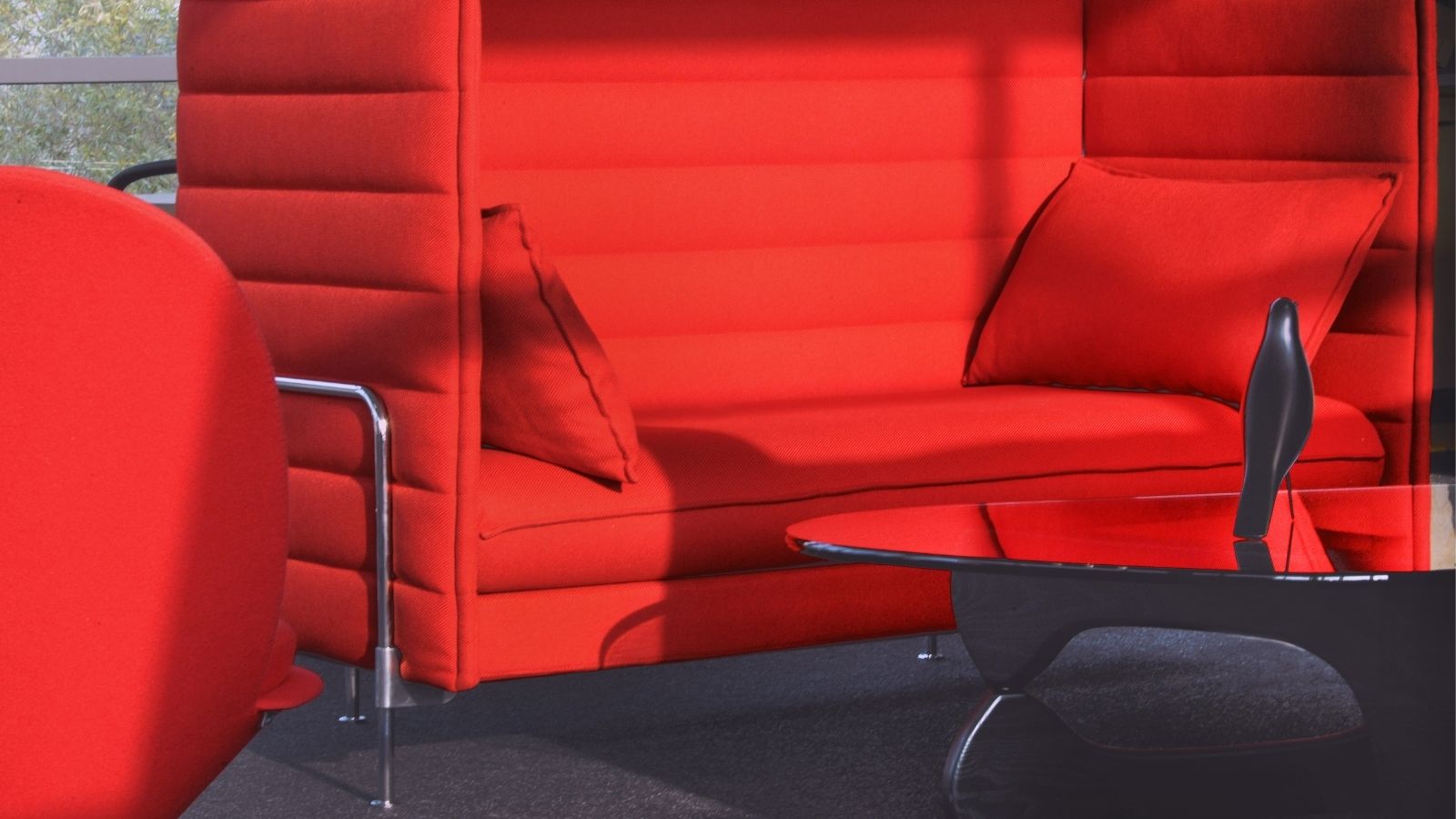 Illustration 4 du produit High Alcove Sofa Red