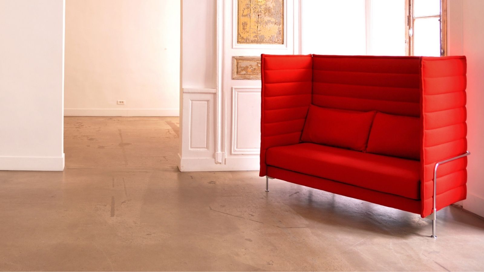 Illustration 5 du produit High Alcove Sofa Red