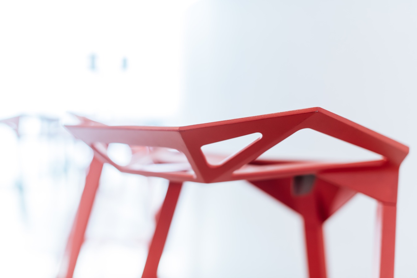 Illustration 5 du produit Tabouret One Rouge