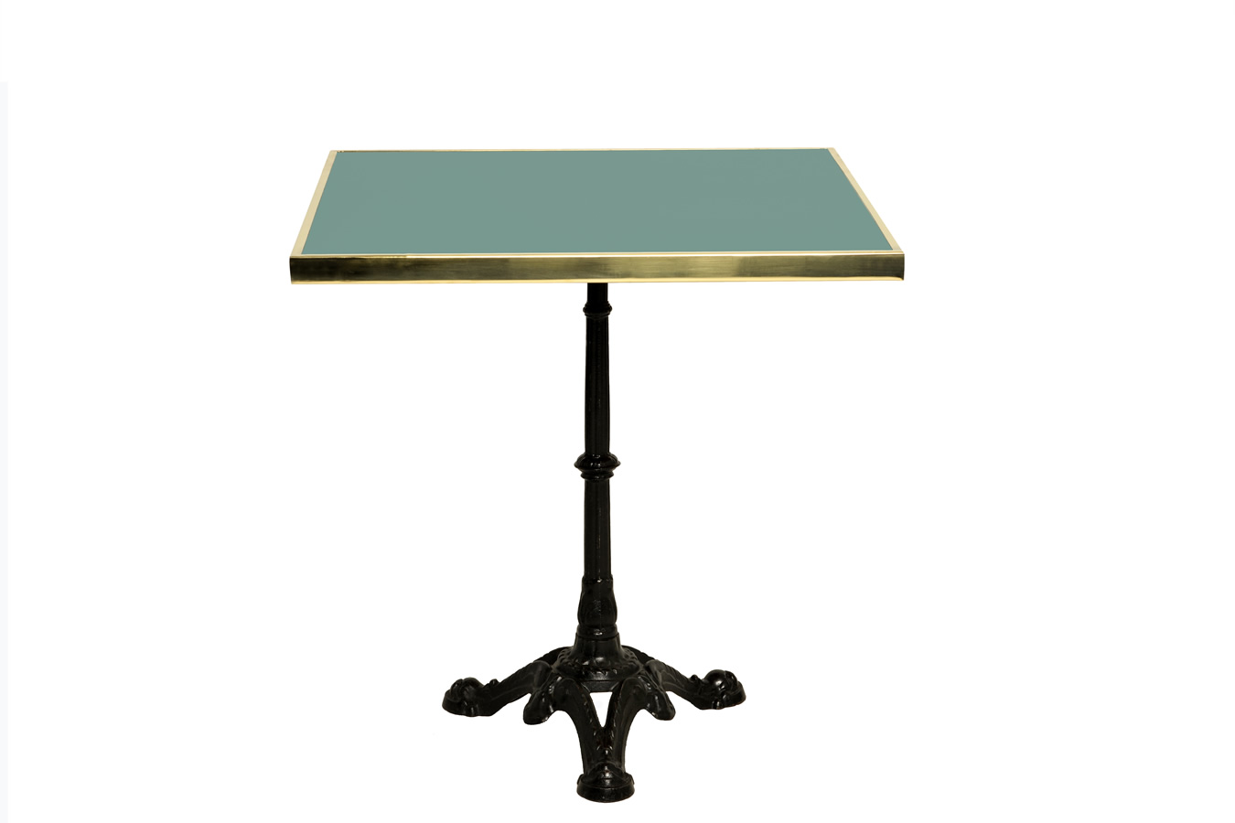 Illustration 1 du produit Bistrot Emaillé Square Pedestal Table