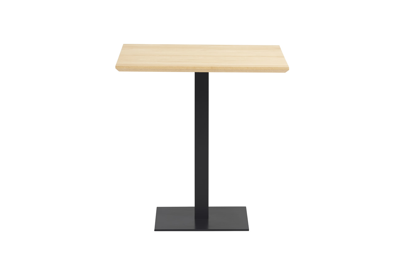 Illustration 2 du produit Chêne Biseauté Pedestal Table Black