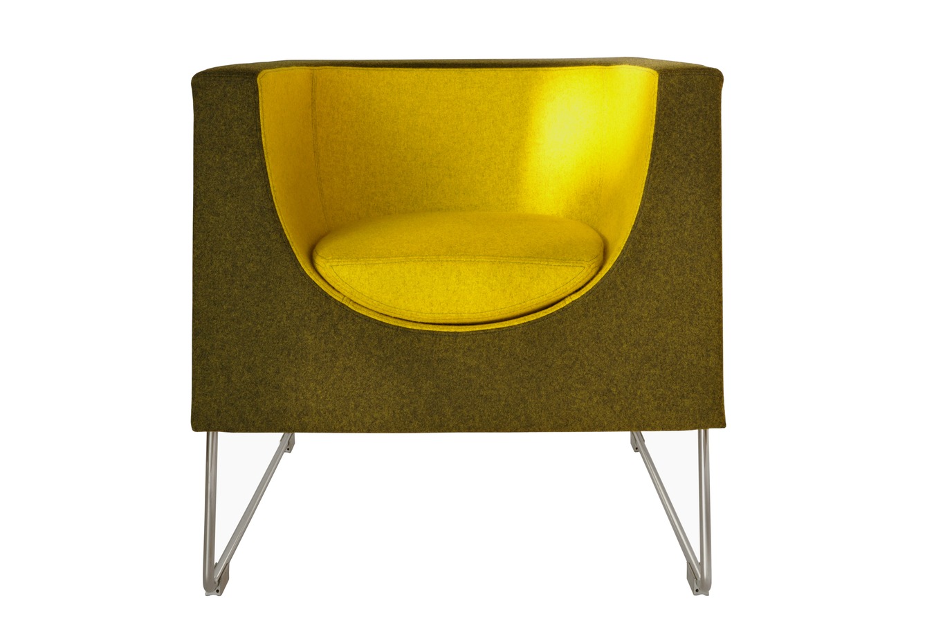 Illustration 1 du produit Nube Armchair Yellow