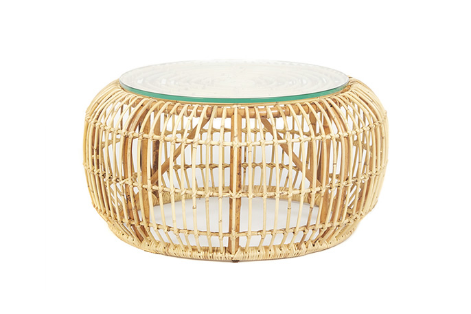 Illustration 1 du produit Tara Rattan Coffee Table