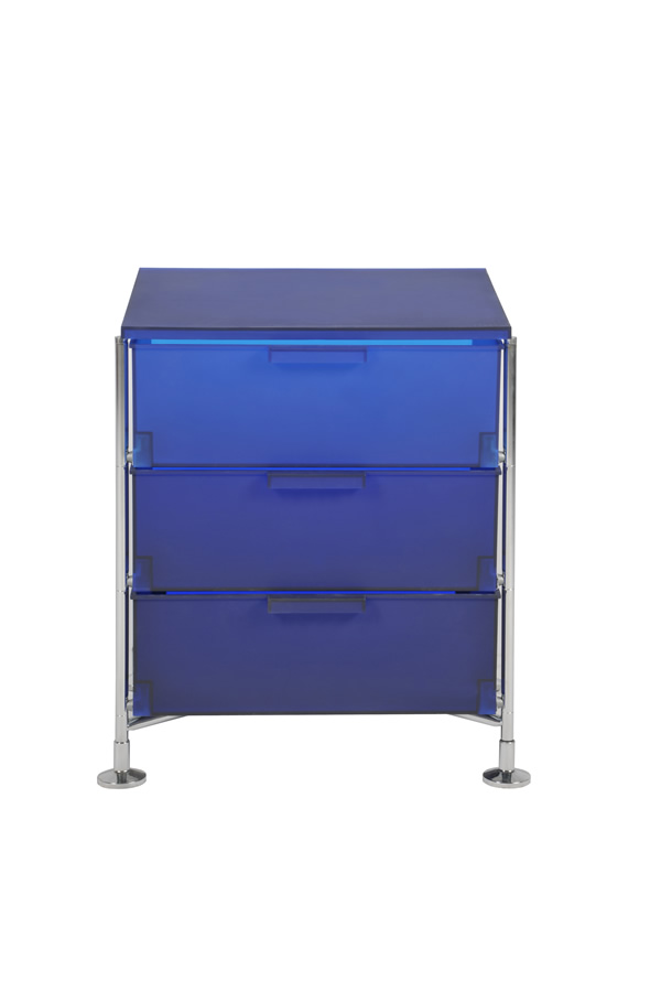 Illustration 1 du produit Mobil 3 Drawers Blue