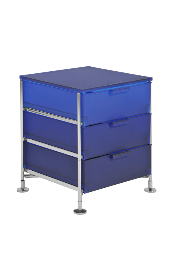 Illustration 2 du produit Mobil 3 Drawers Blue