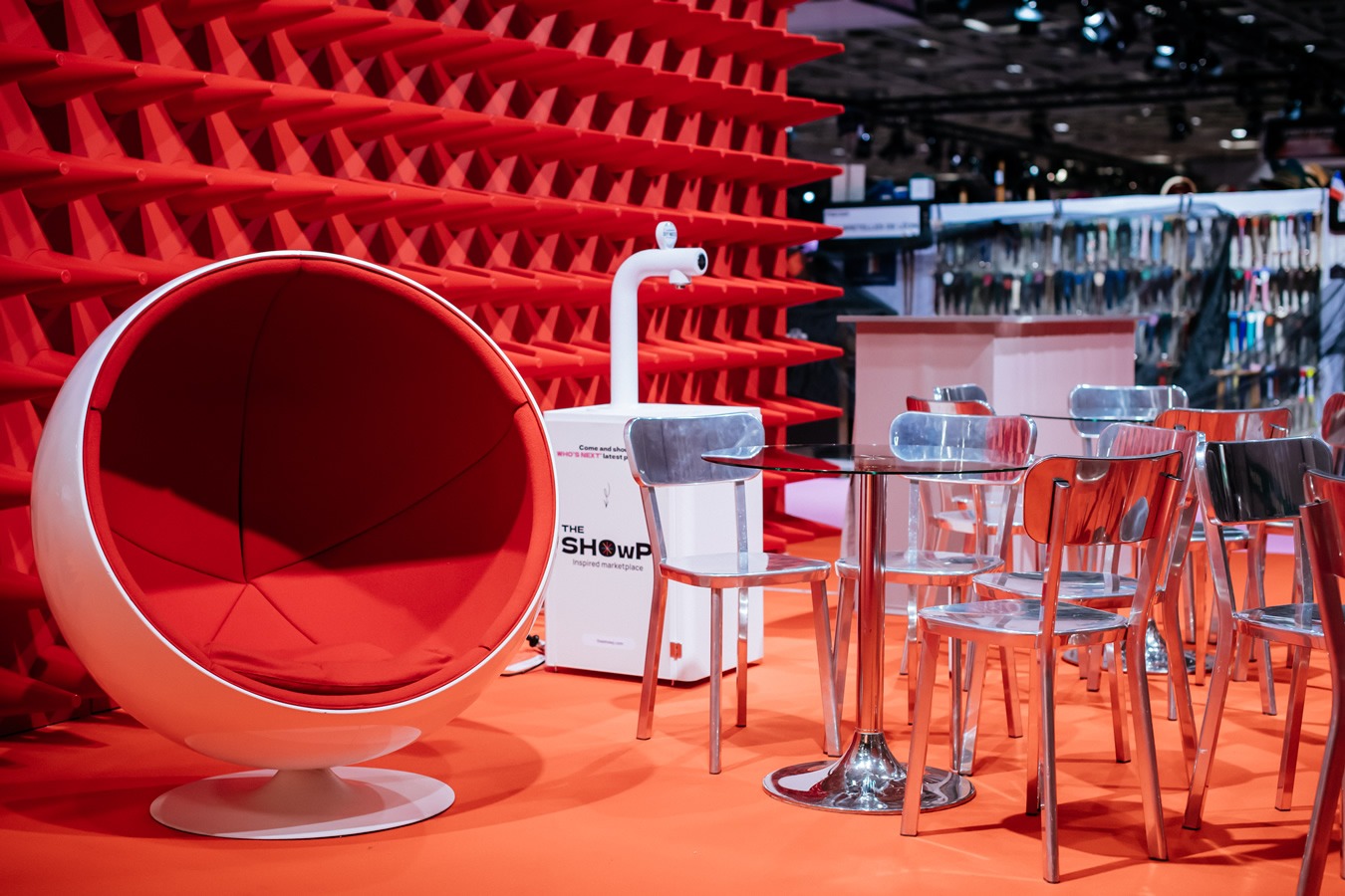 Illustration 7 du produit Fauteuil Ball Rouge