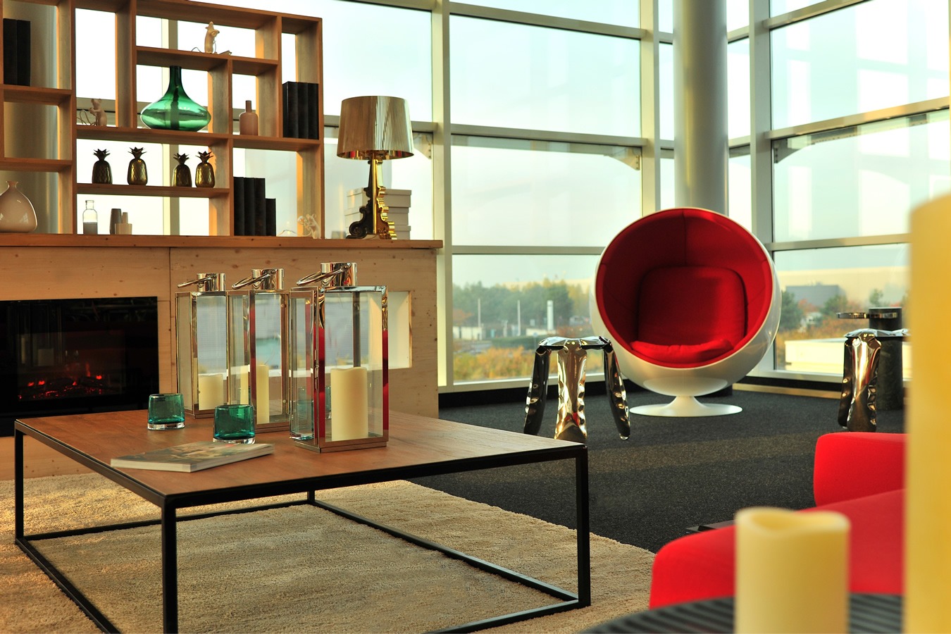 Illustration 8 du produit Fauteuil Ball Rouge