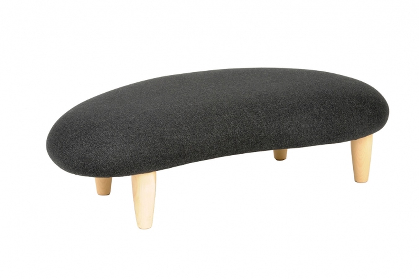 Illustration 1 du produit Freeform Ottoman Dark Grey