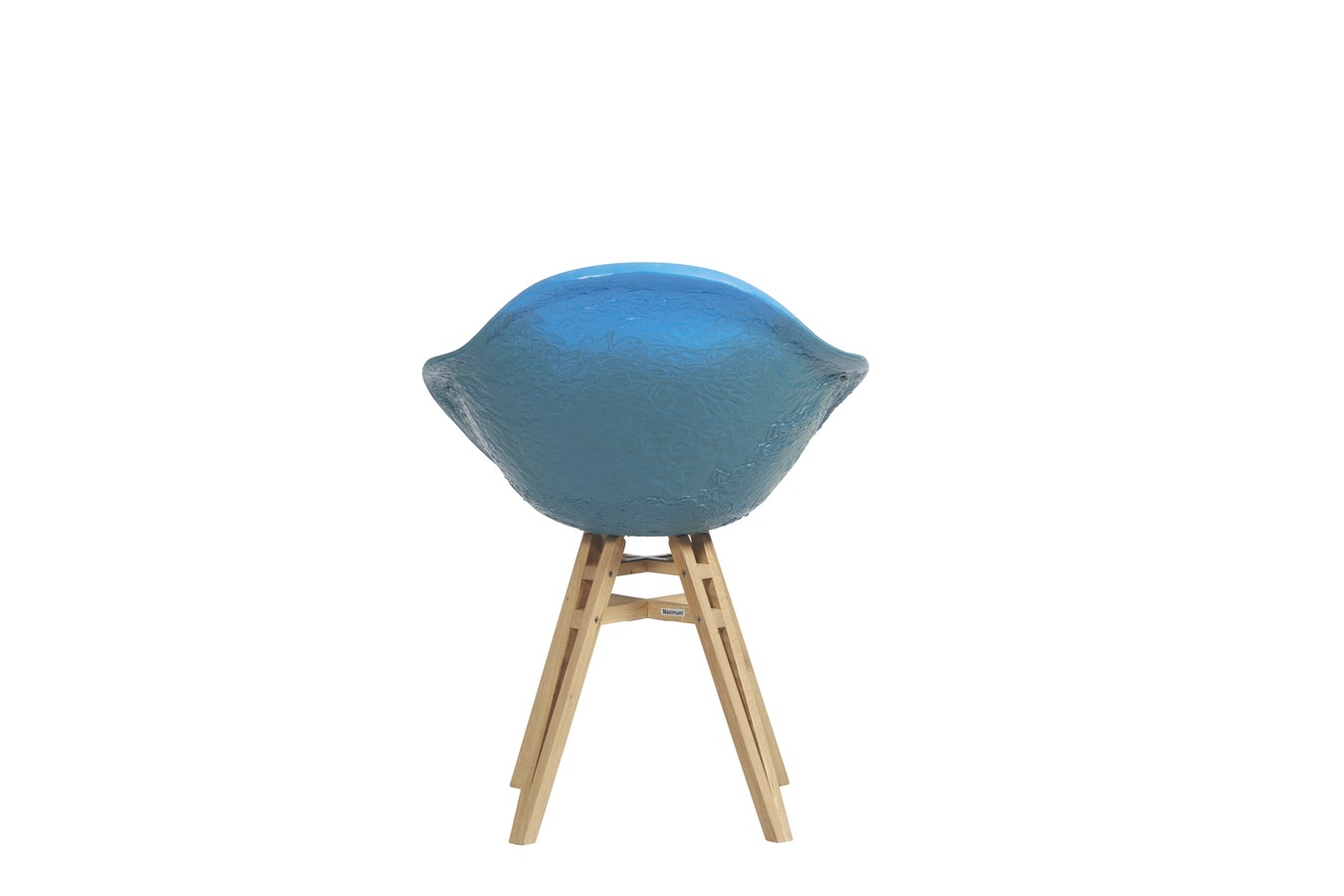 Illustration 3 du produit Fauteuil Gravêne Bois Canard-Bleu