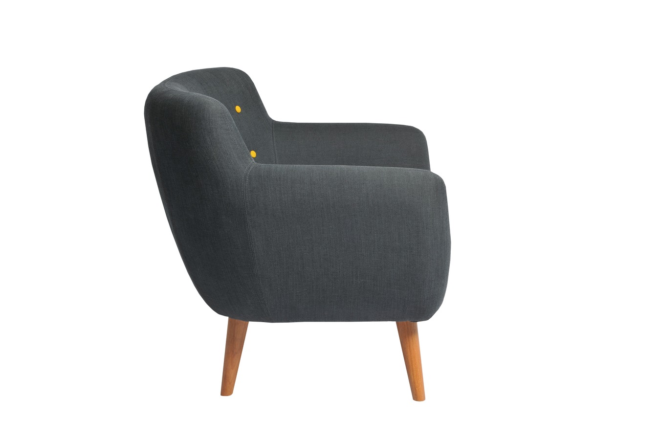 Illustration 3 du produit Coogee Yellow Buttons Armchair