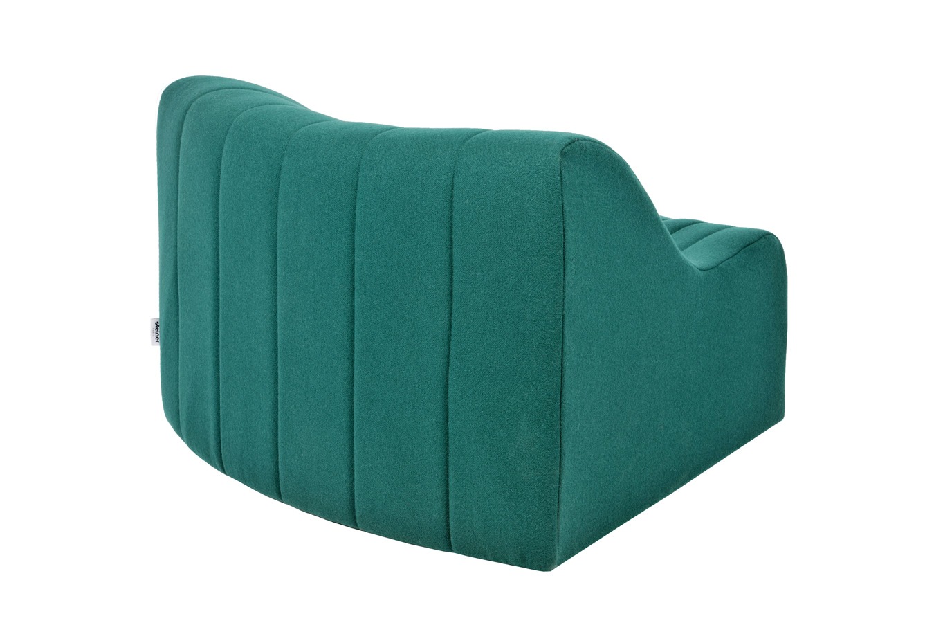 Illustration 3 du produit Chromatique Low Armless Chair Pine Green Lg