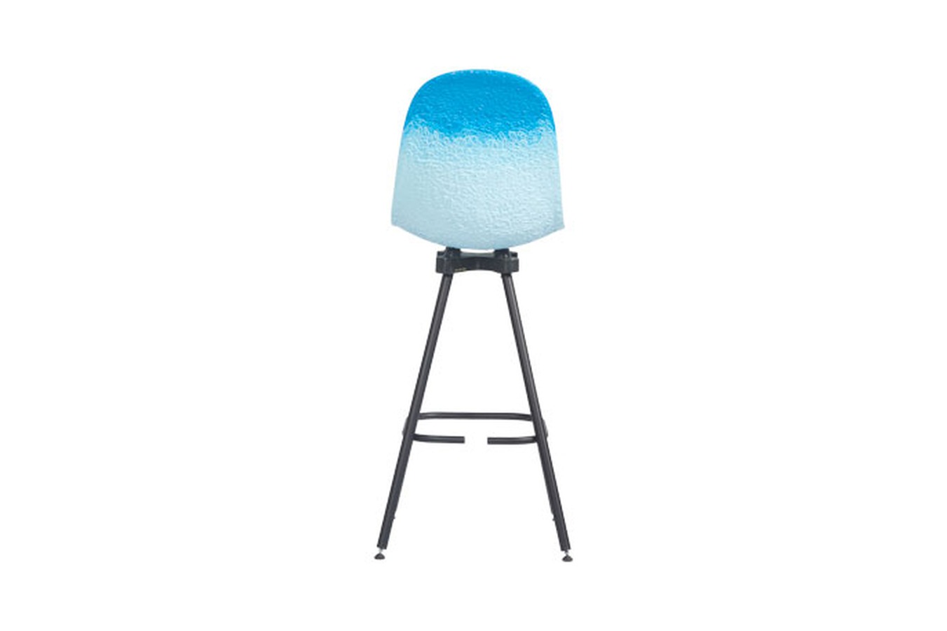 Illustration 3 du produit Tabouret Gravêne Métal Ciel-Bleu