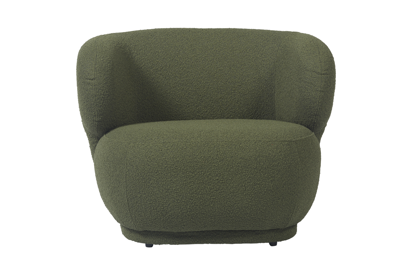 Illustration 1 du produit Fauteuil Giulia Kaki bouclé