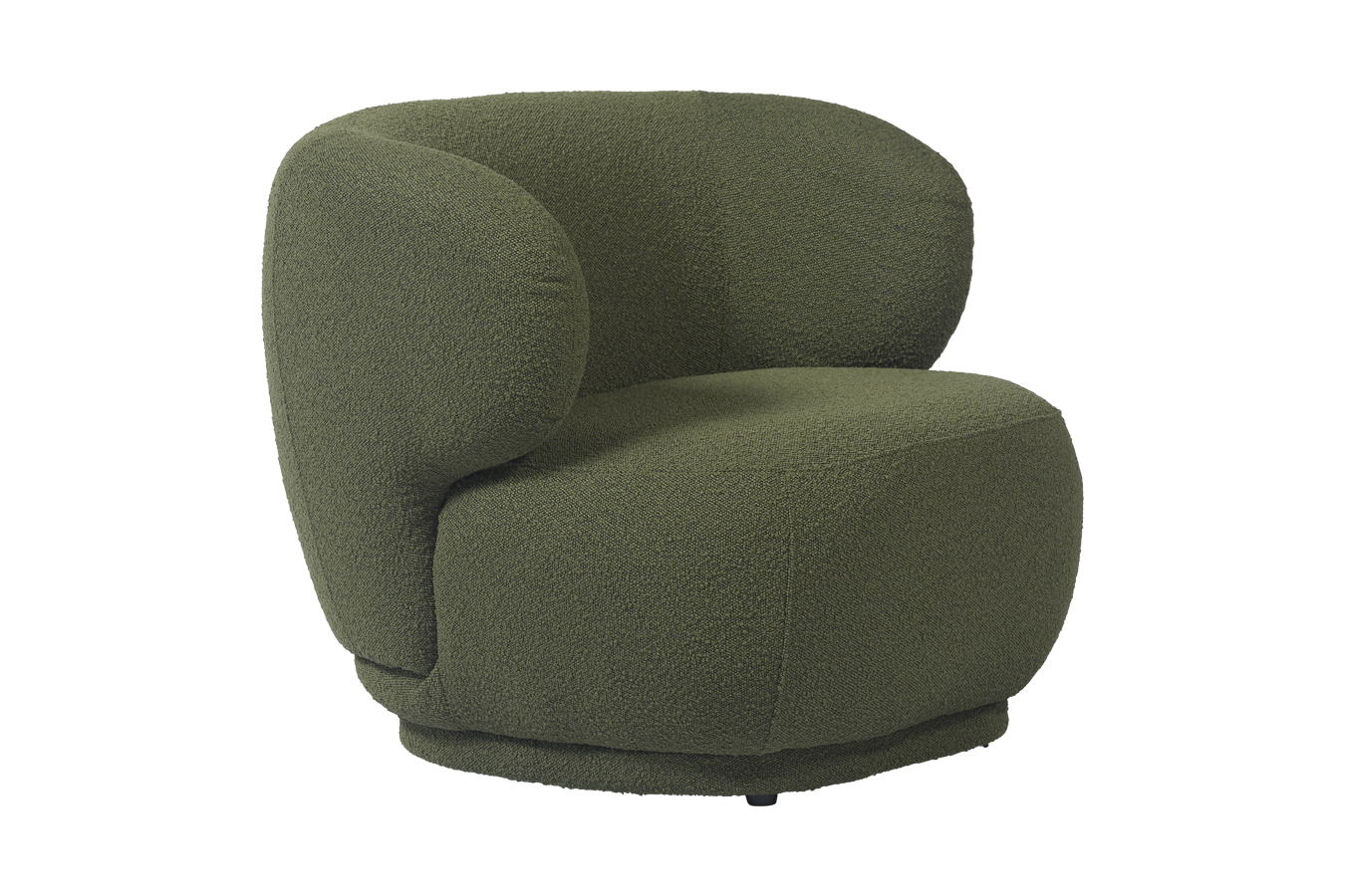 Illustration 2 du produit Fauteuil Giulia Kaki bouclé