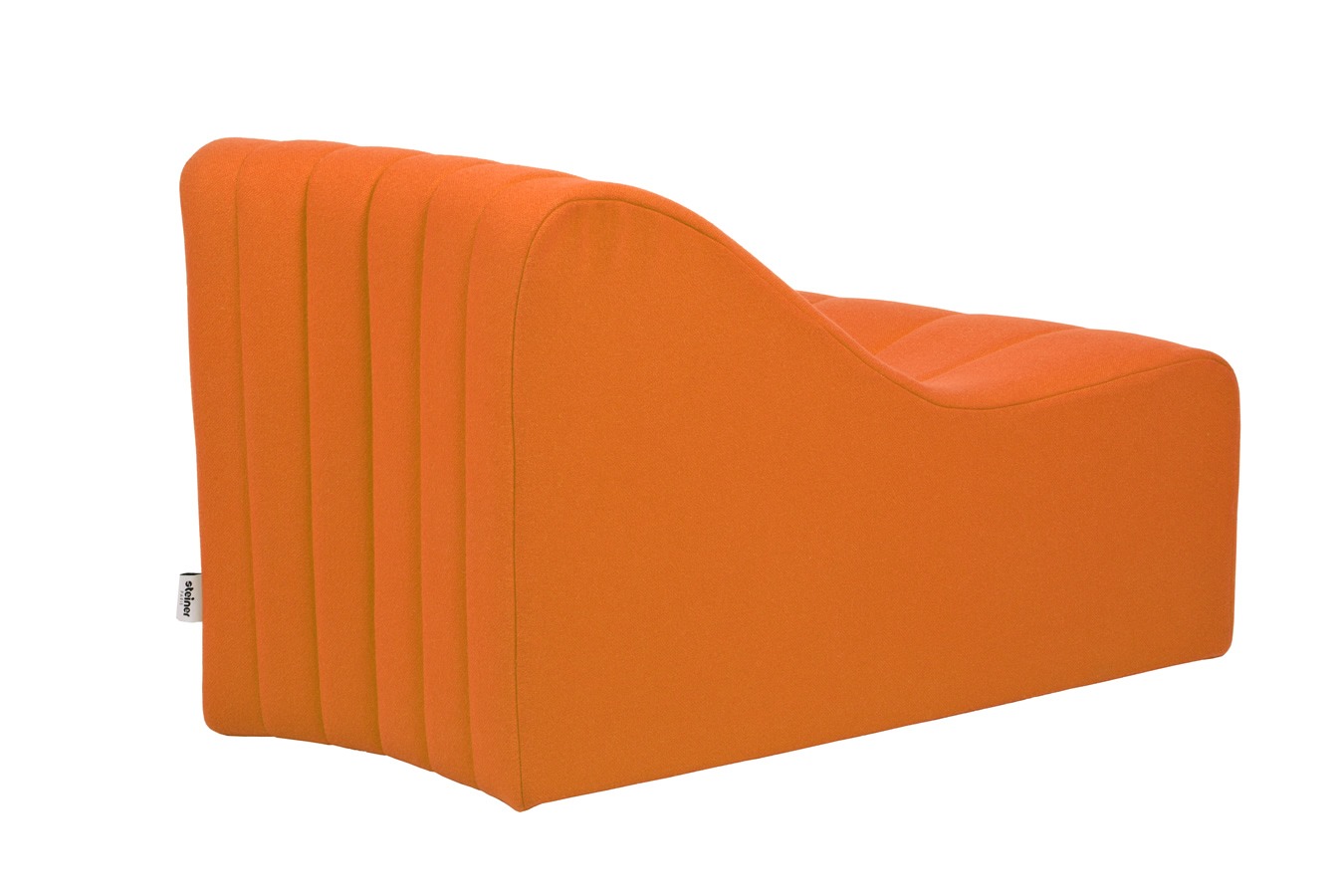 Illustration 3 du produit Chromatique Low Armless Chair Orange Sm