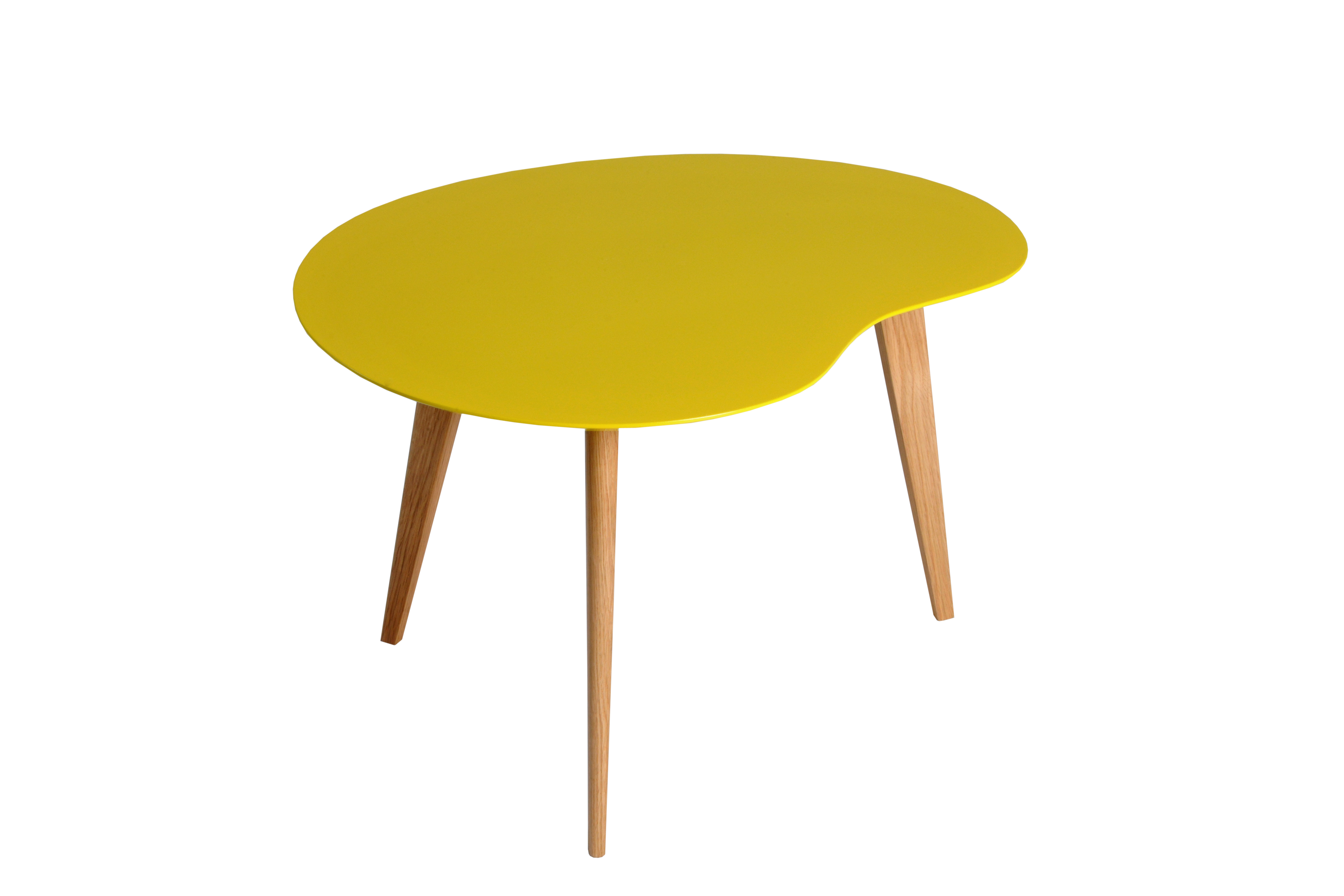 Illustration 2 du produit Table basse Lalinde Ronde Jaune