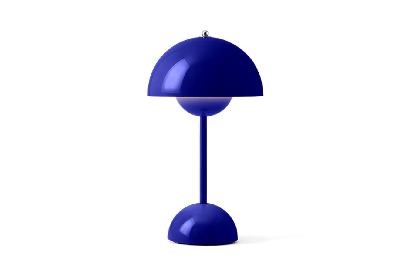 Illustration 1 du produit Lampe Flowerpot VP9 bleu cobalt