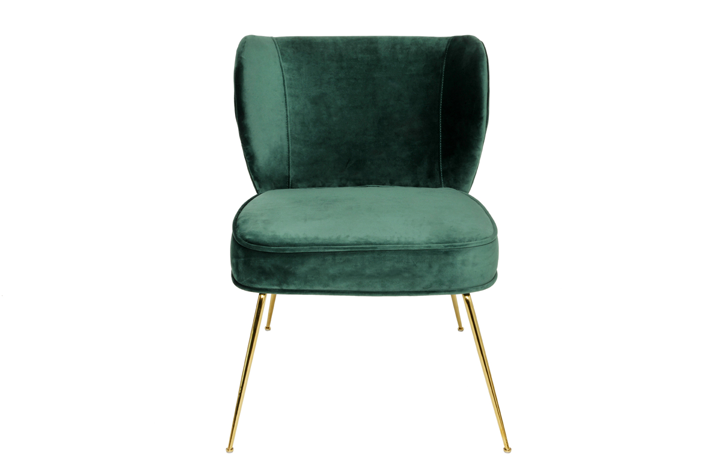 Illustration 3 du produit Wayne Armchair Brass Leg Green