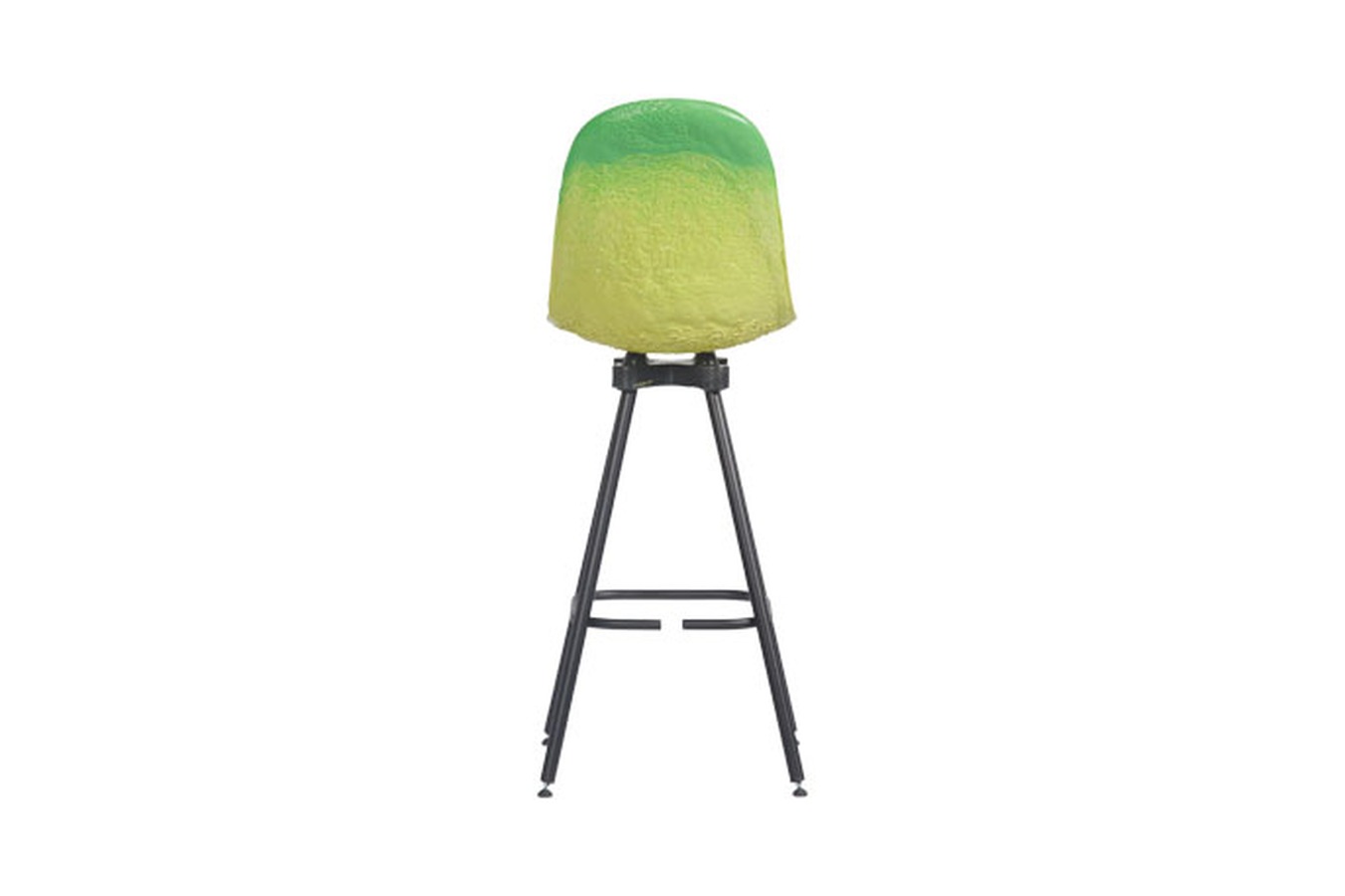 Illustration 3 du produit Tabouret Gravêne Métal Pistache-Vert