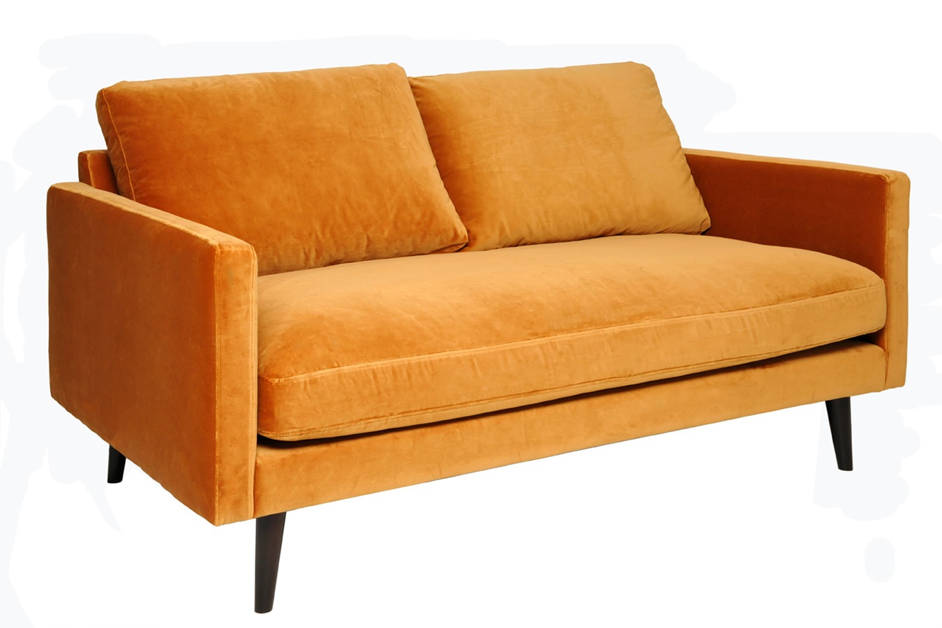 Illustration 2 du produit Gatsby Sofa 2 Seater Mustard