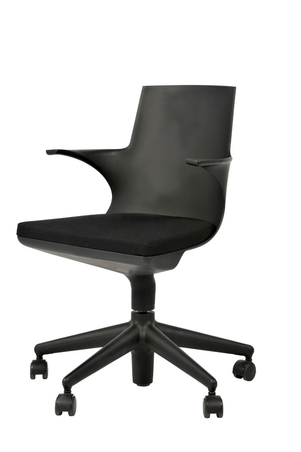 Illustration 2 du produit Fauteuil de bureau Spoon Noir