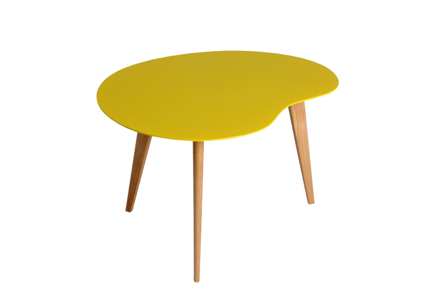 Illustration 1 du produit Table basse Lalinde PM Jaune