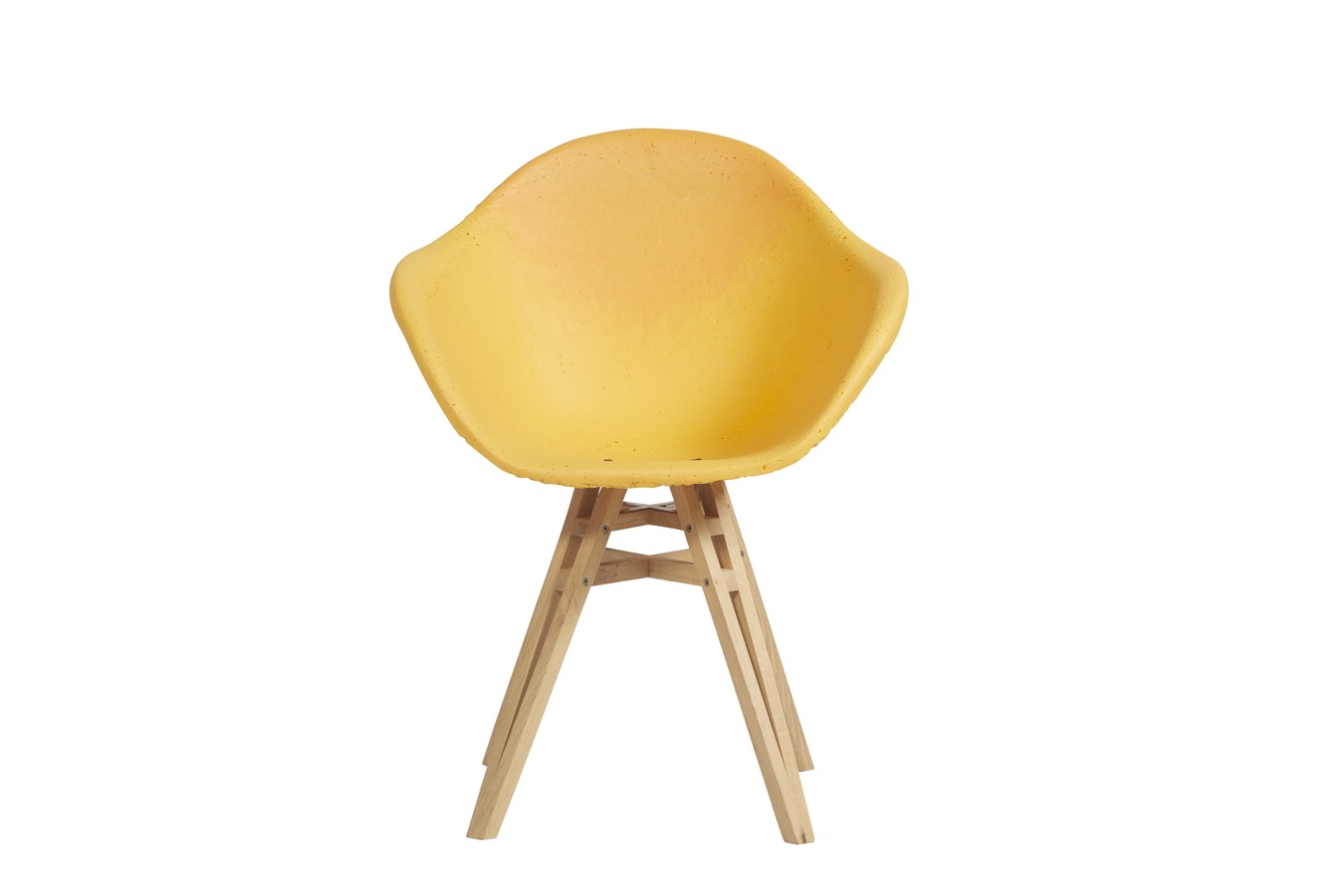 Illustration 1 du produit Fauteuil Gravêne Bois Citron-Jaune