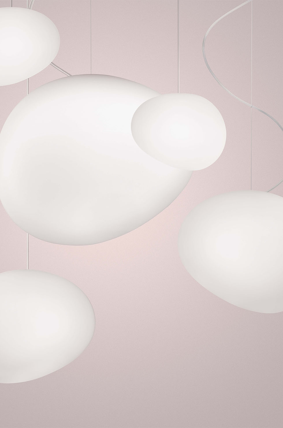 Illustration 4 du produit Foscarini M ceiling light