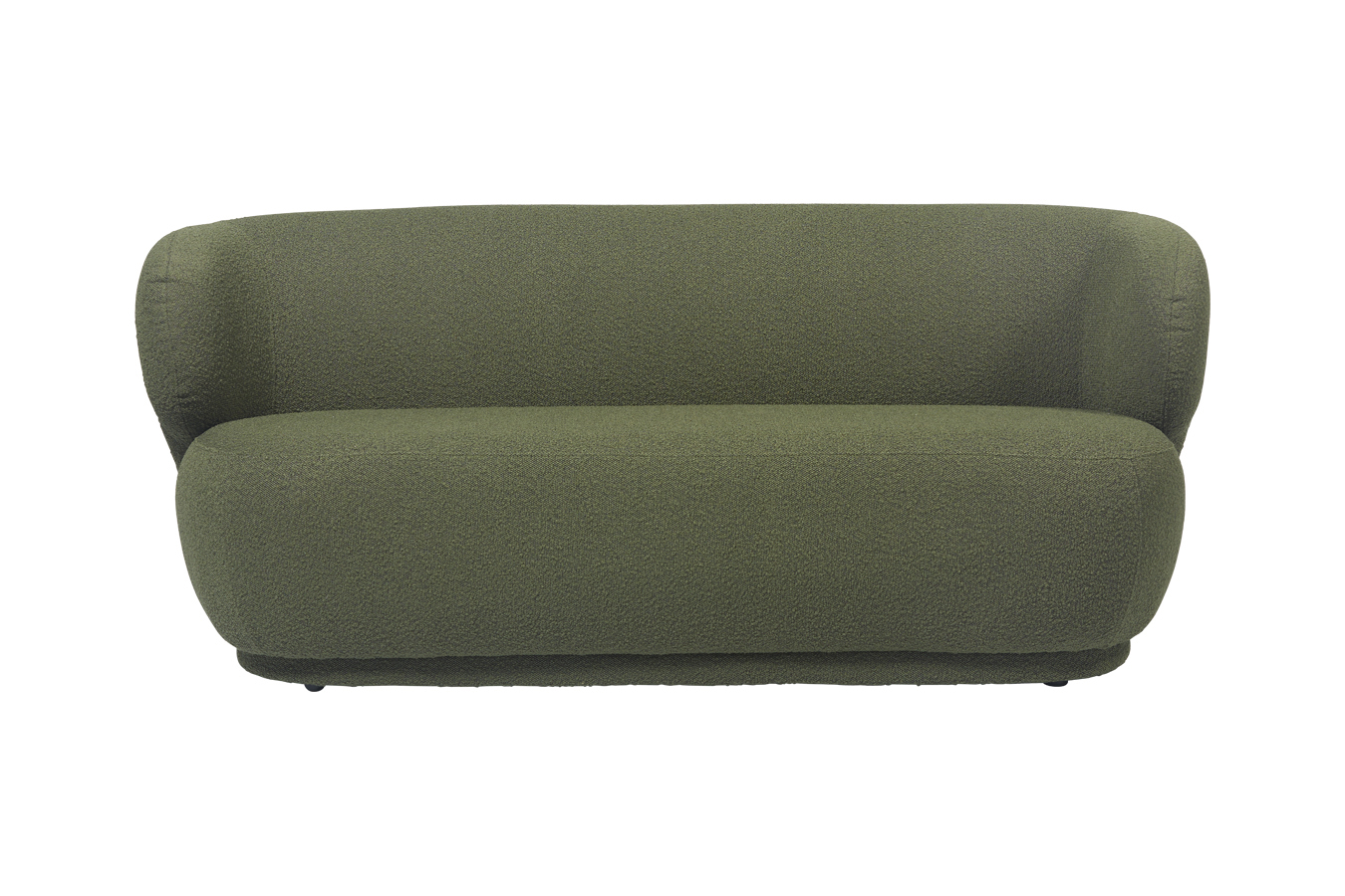 Illustration 1 du produit Giulia Sofa 2 Seater Kaki Curly