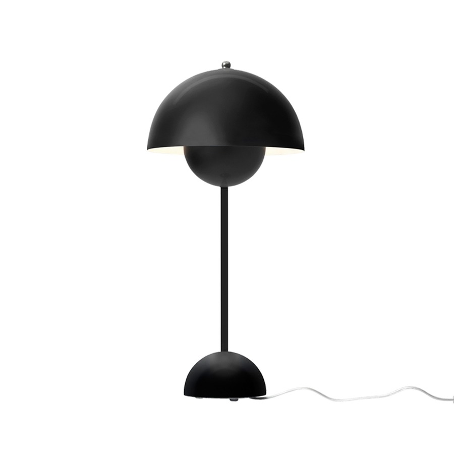 Illustration 1 du produit Lampe Flowerpot VP3 noir mat