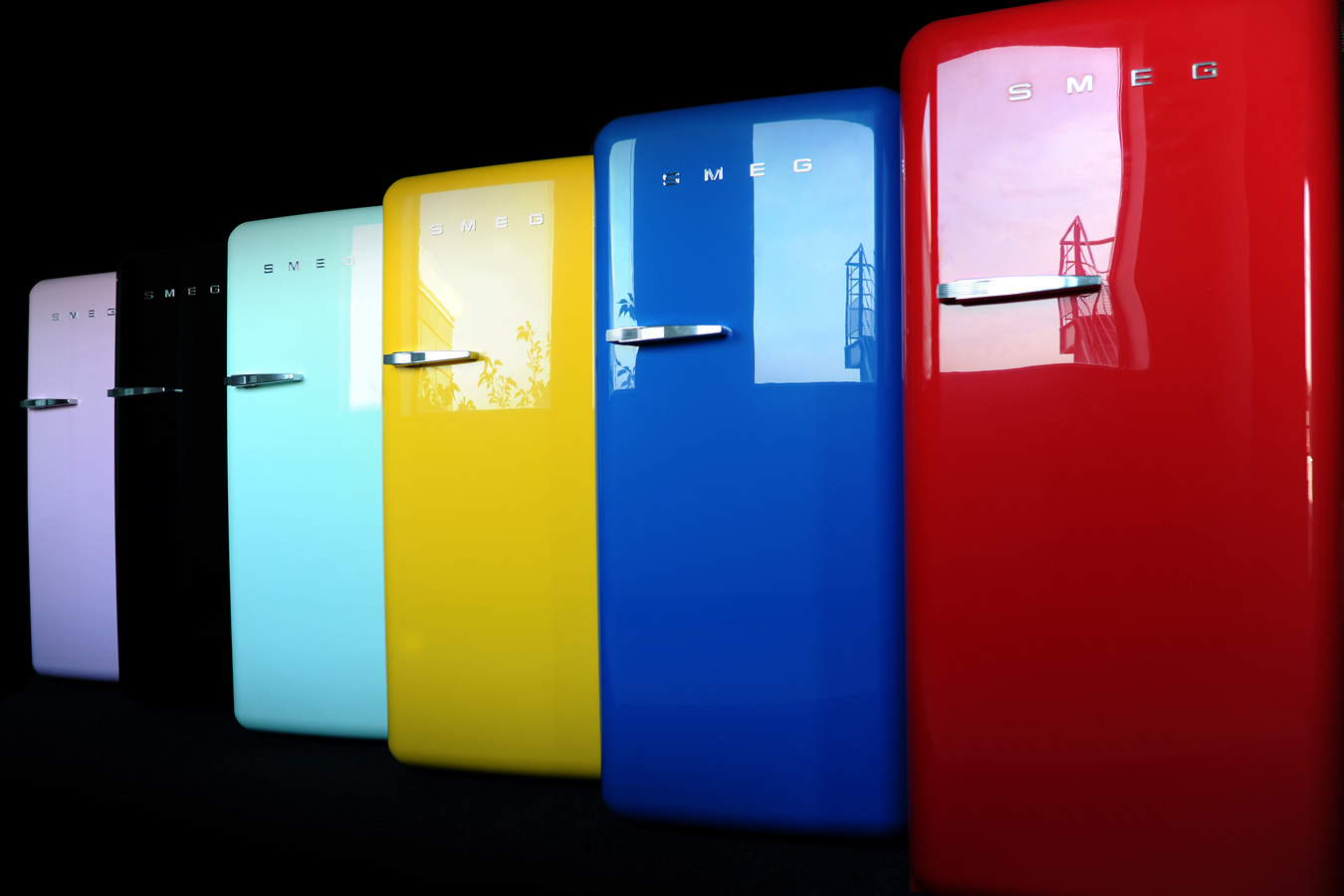 Illustration 4 du produit Réfrigérateur Smeg Bleu