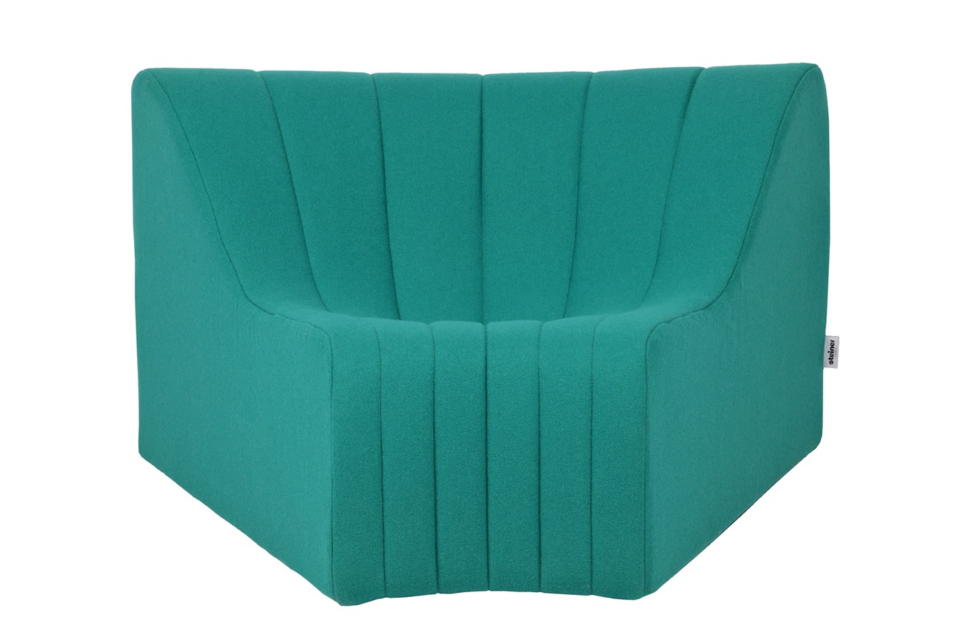Illustration 1 du produit Chromatique Low Armless Chair Emerald Green Lg