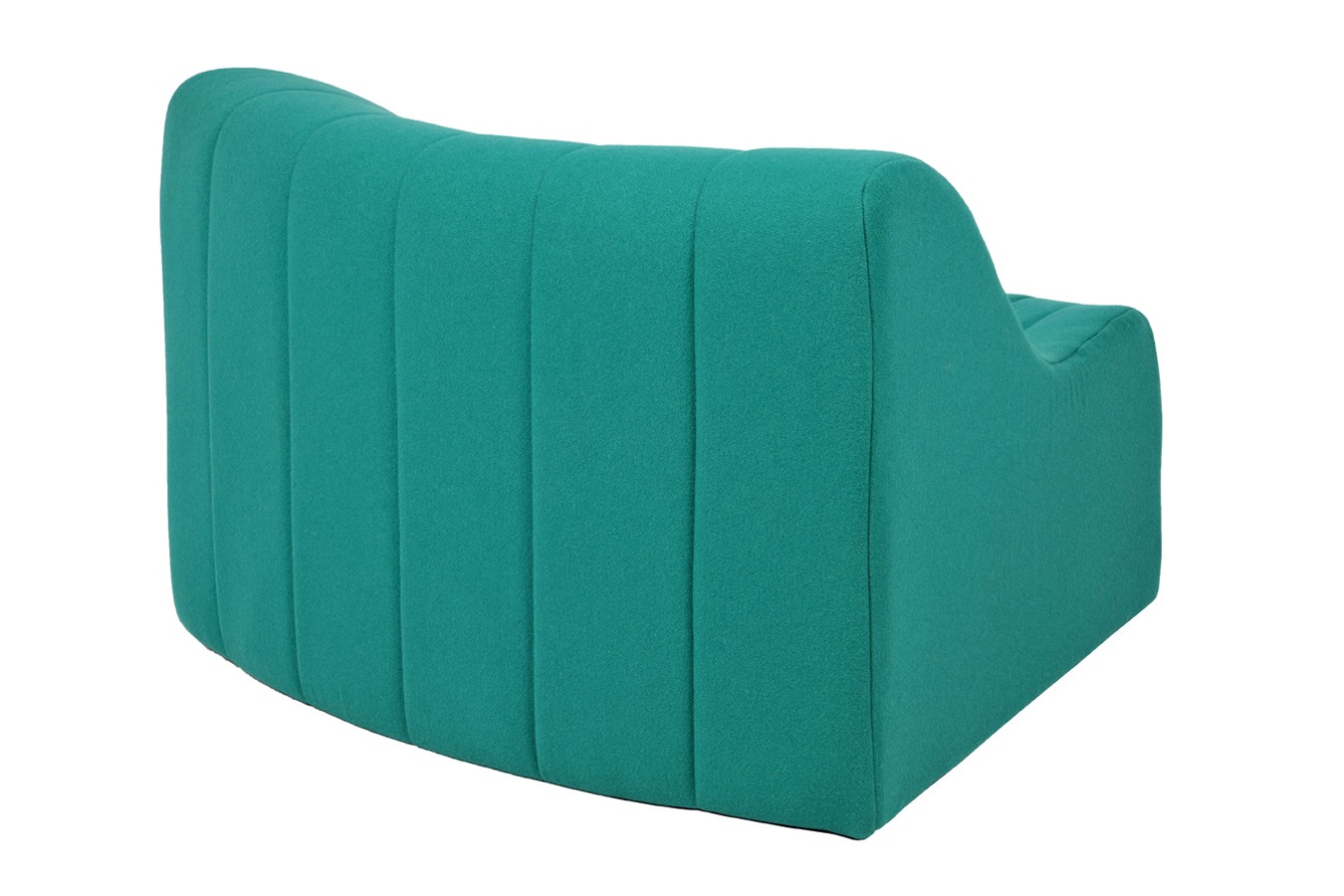 Illustration 3 du produit Chromatique Low Armless Chair Emerald Green Lg