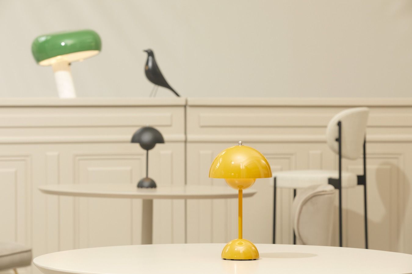 Illustration 4 du produit Lampe Flowerpot VP9 moutarde