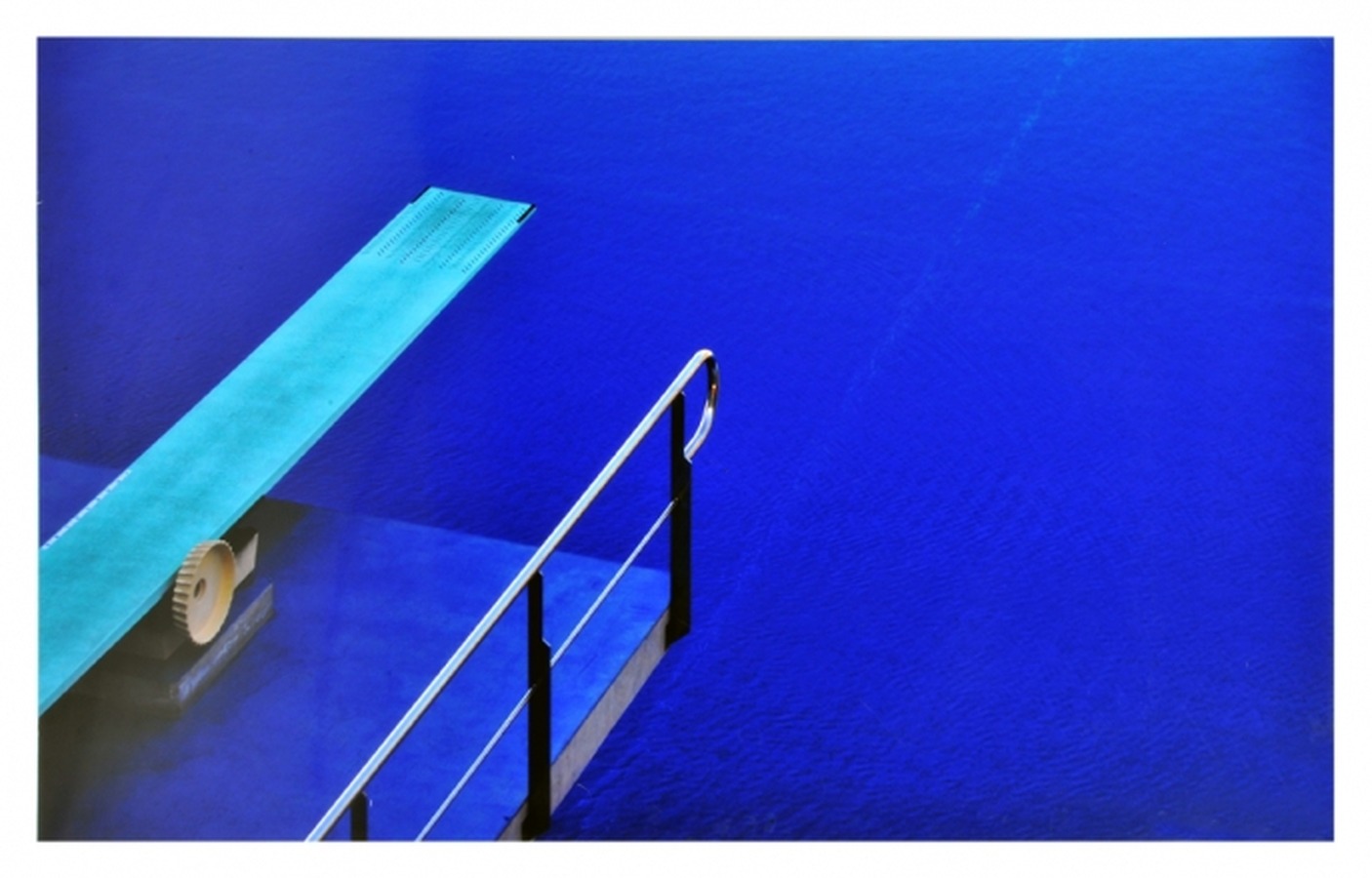 Illustration 1 du produit Photograph Piscine De Barcelone - La Fosse A Plongeon