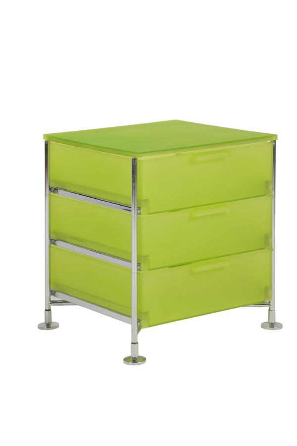 Illustration 1 du produit Mobil 3 Drawers Yellow