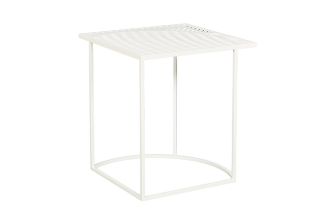 Illustration 2 du produit Iso Square Sofa End Table White