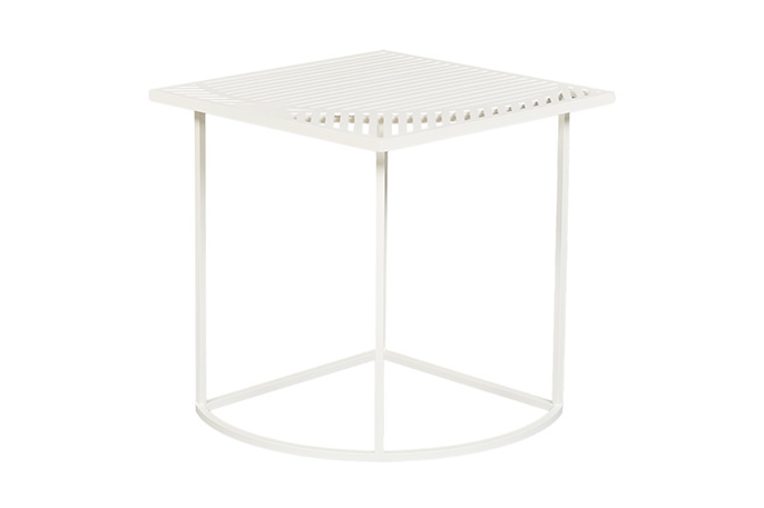 Illustration 3 du produit Iso Square Sofa End Table White