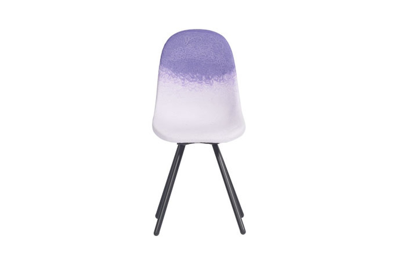 Illustration 1 du produit Chaise Gravêne Métal Parme-Violet