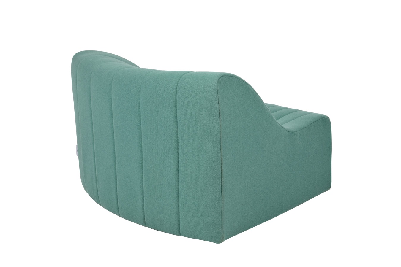 Illustration 3 du produit Chromatique Low Armless Chair Celadon Green Lg