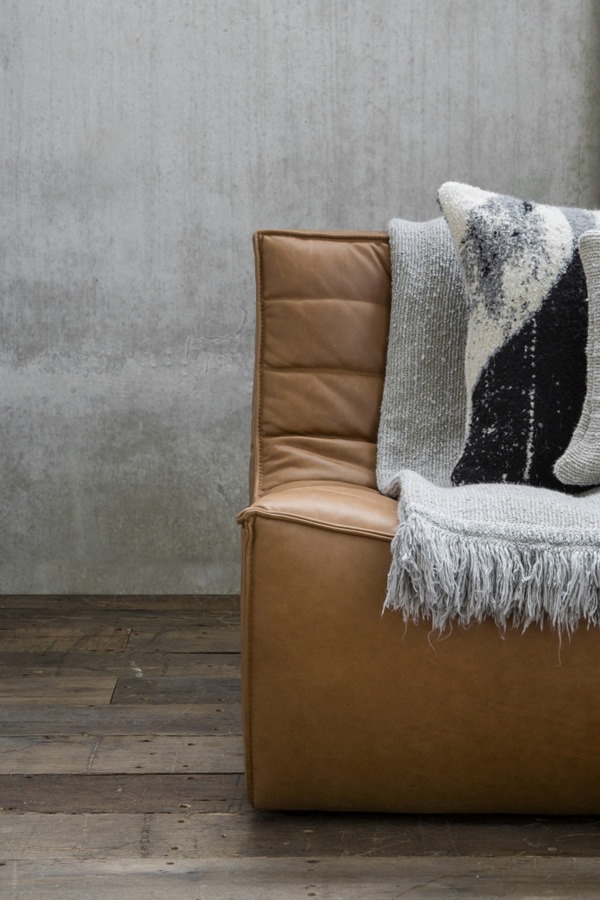 Illustration 7 du produit N701 Sofa 2 Seater Brown Leather