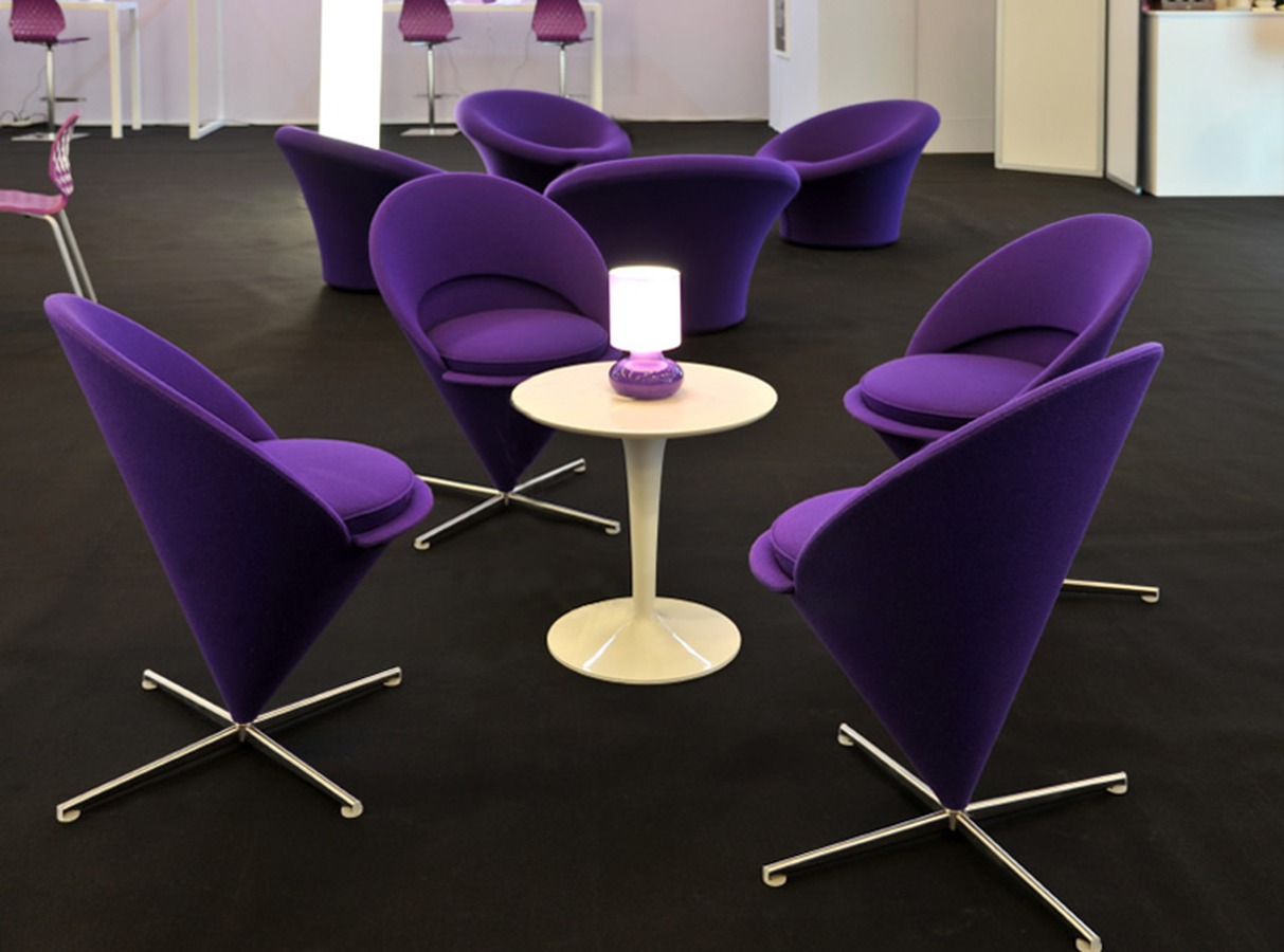 Illustration 5 du produit Fauteuil Cone Violet