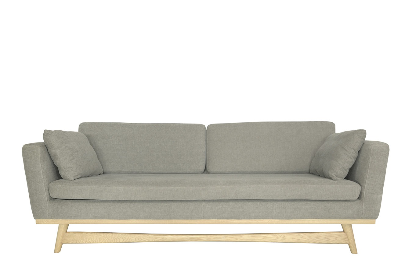 Illustration 1 du produit Sofa Fifties Brasilia gray Sofa