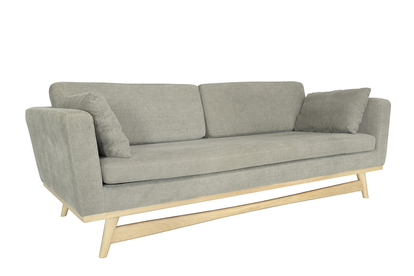 Illustration 2 du produit Sofa Fifties Brasilia gray Sofa