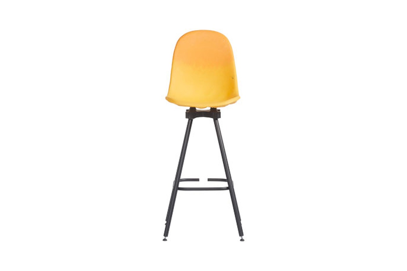 Illustration 1 du produit Tabouret Gravêne Métal Citron-Jaune