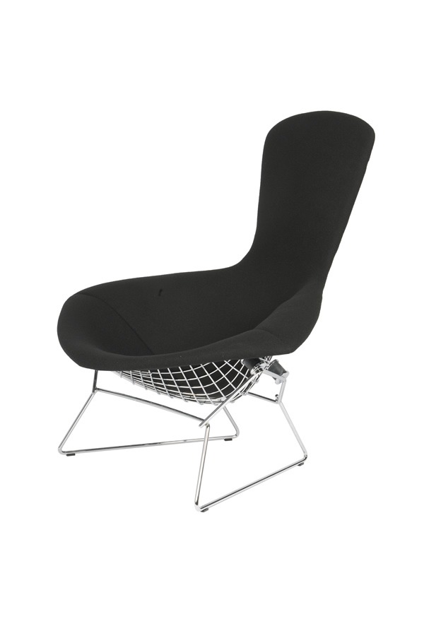 Illustration 2 du produit Fauteuil Bertoia Haut Dossier Noir