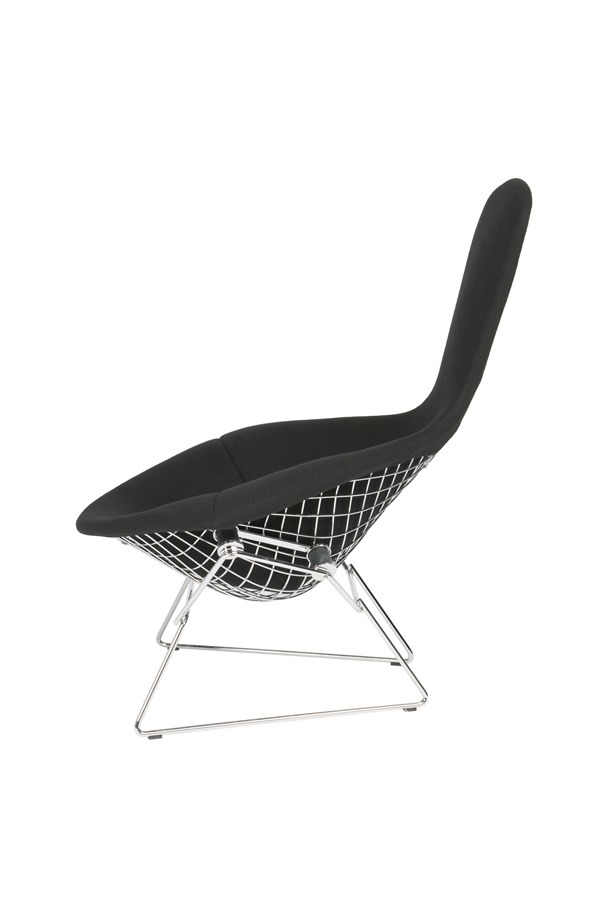 Illustration 3 du produit Fauteuil Bertoia Haut Dossier Noir