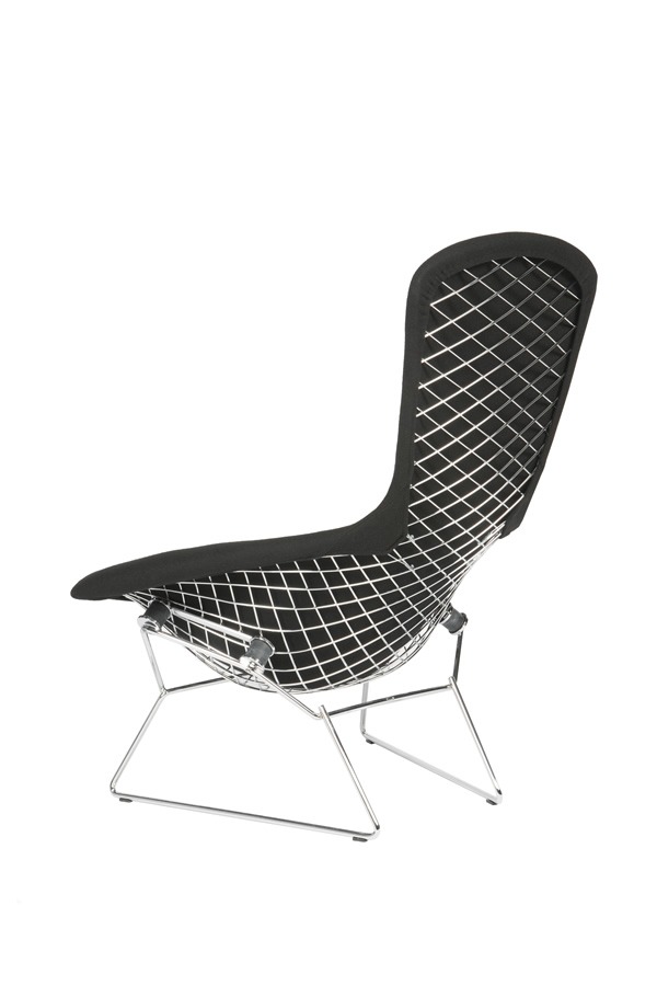 Illustration 4 du produit Fauteuil Bertoia Haut Dossier Noir